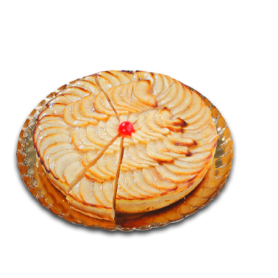 Tarta Manzana en porciones