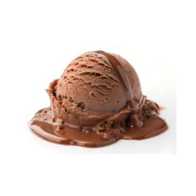 Bola de Helado de Chocolate