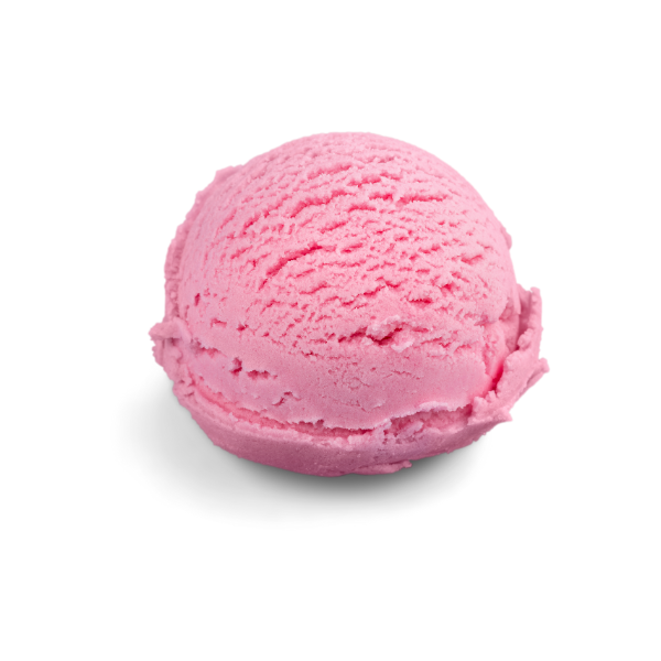 Bola de helado de Fresa